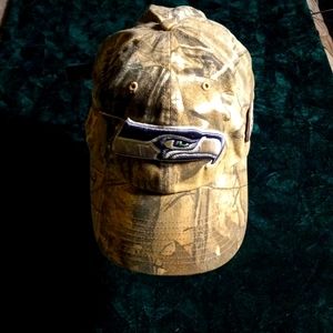 H-8 mens camoe Seahawks seattle NFL football hat ball cap for outdoors, hunting